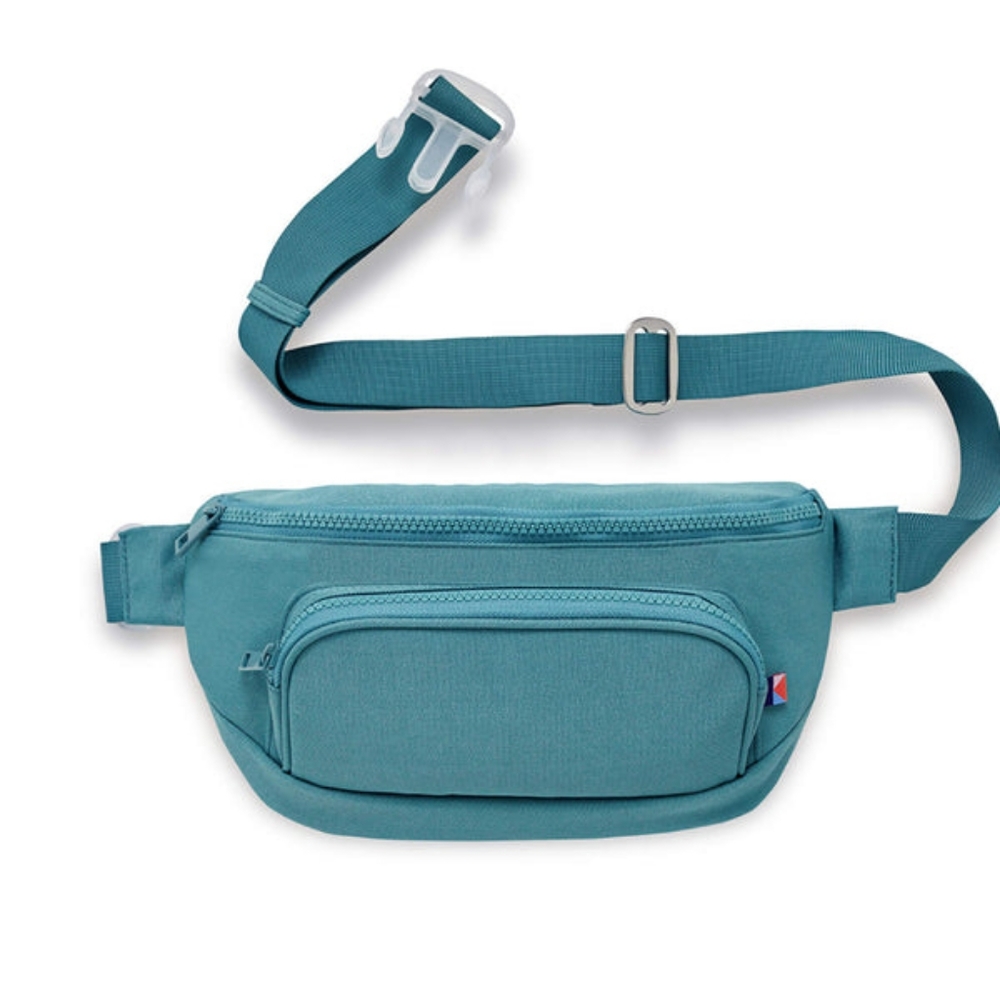 kibou diaper bag fanny pack - jade